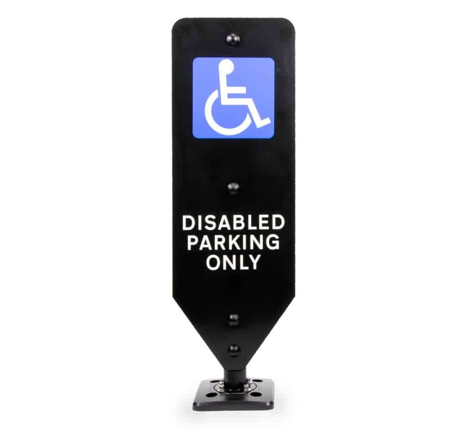 Disable Parking Bollard Car Park