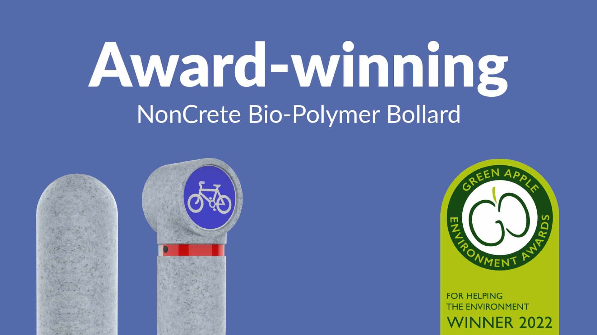 NonCrete Bio-Polymer Bollard Award Winning