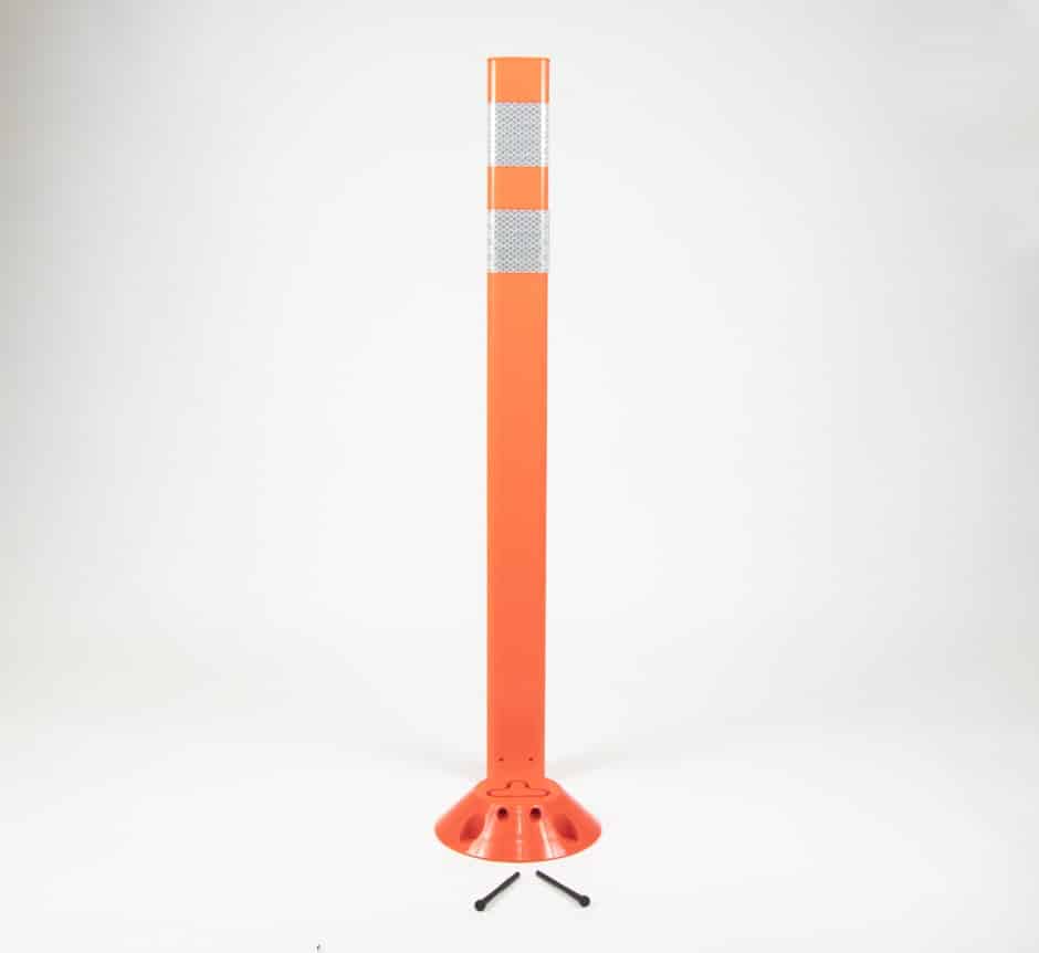 Orange FG300 Marker Post by TMP Solutions